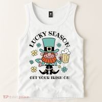 Lucky Season Get Your Irish On Leprechaun Tank Top thumb 2
