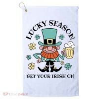 Lucky Season Get Your Irish On Leprechaun Golf Towel thumb 0