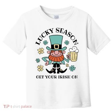Lucky Season Get Your Irish On Leprechaun Toddler T-Shirt