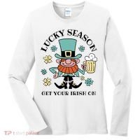 Lucky Season Get Your Irish On Leprechaun Women's Long Sleeve Shirt thumb 0