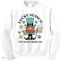 Lucky Season Get Your Irish On Leprechaun Kids Sweatshirt thumb 0