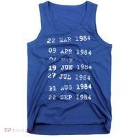 Library Stamp Gift Librarian Due Date Card Gift Tank Top thumb 0