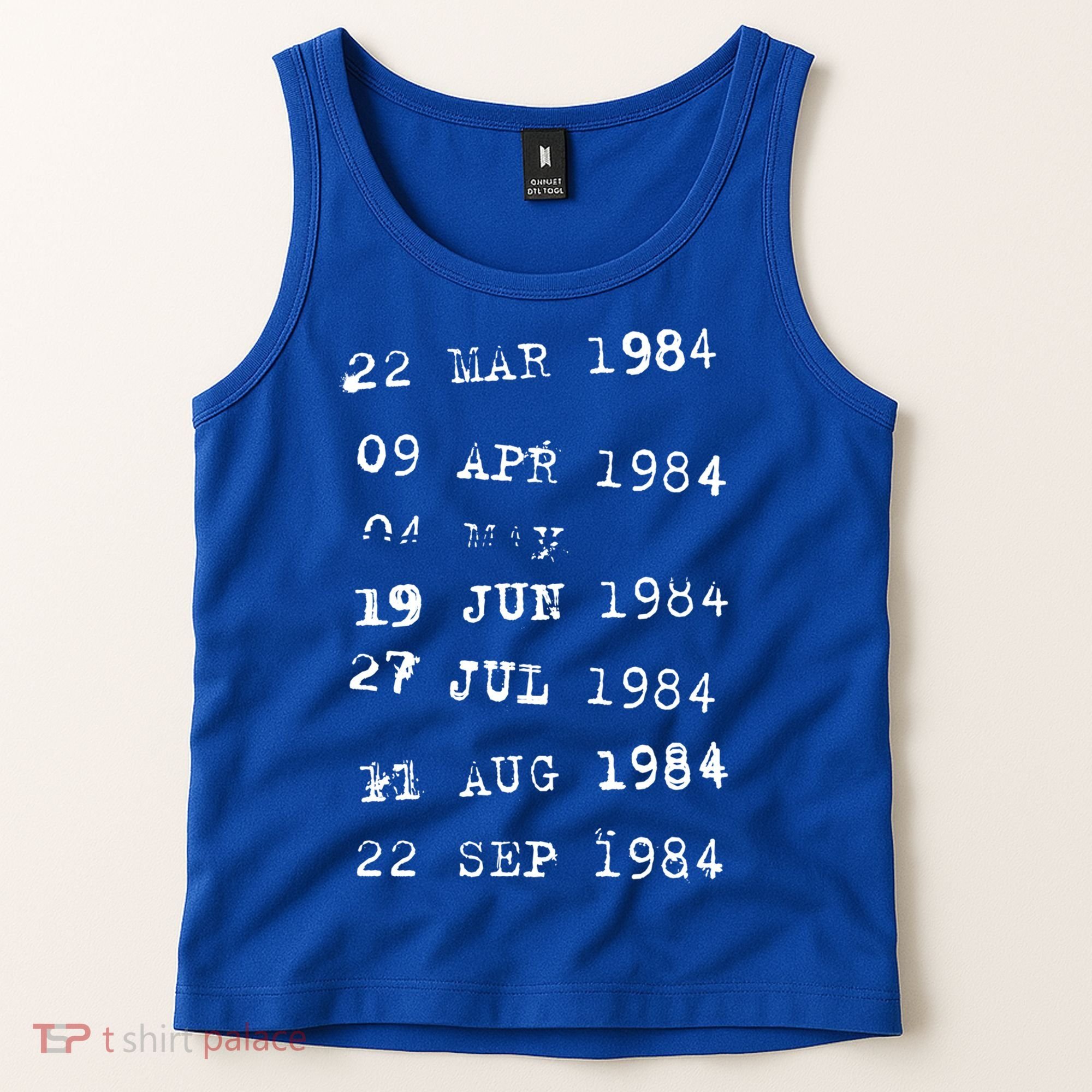 Library Stamp Gift Librarian Due Date Card Gift Tank Top