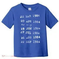 Library Stamp Gift Librarian Due Date Card Gift Toddler T-Shirt thumb 0