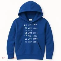 Library Stamp Gift Librarian Due Date Card Gift Kids Hoodie thumb 0