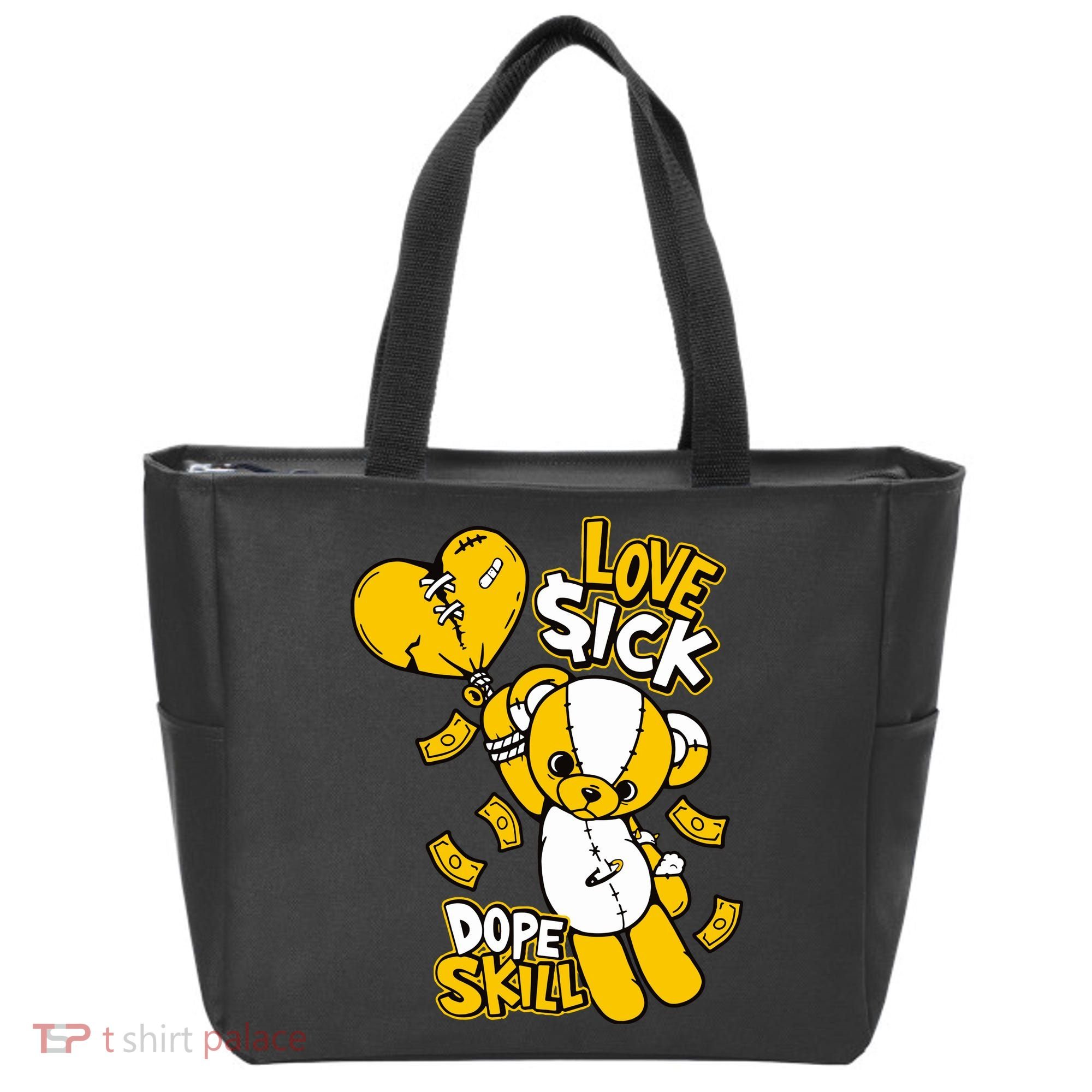 Love Sick Graphic To Match 13 Del Sol Tote Bag