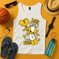 Love Sick Graphic To Match 13 Del Sol Tank Top thumb 4