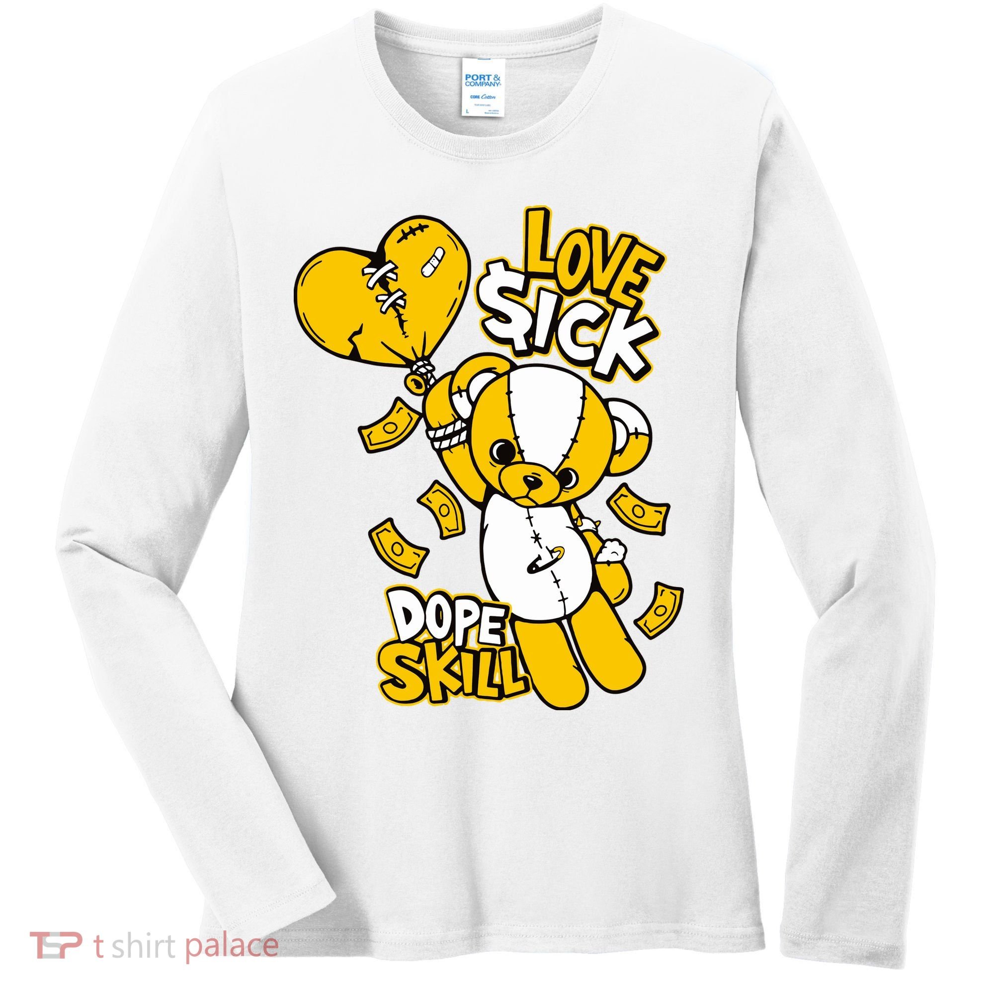 Love Sick Graphic To Match 13 Del Sol Women's Long Sleeve Shirt
