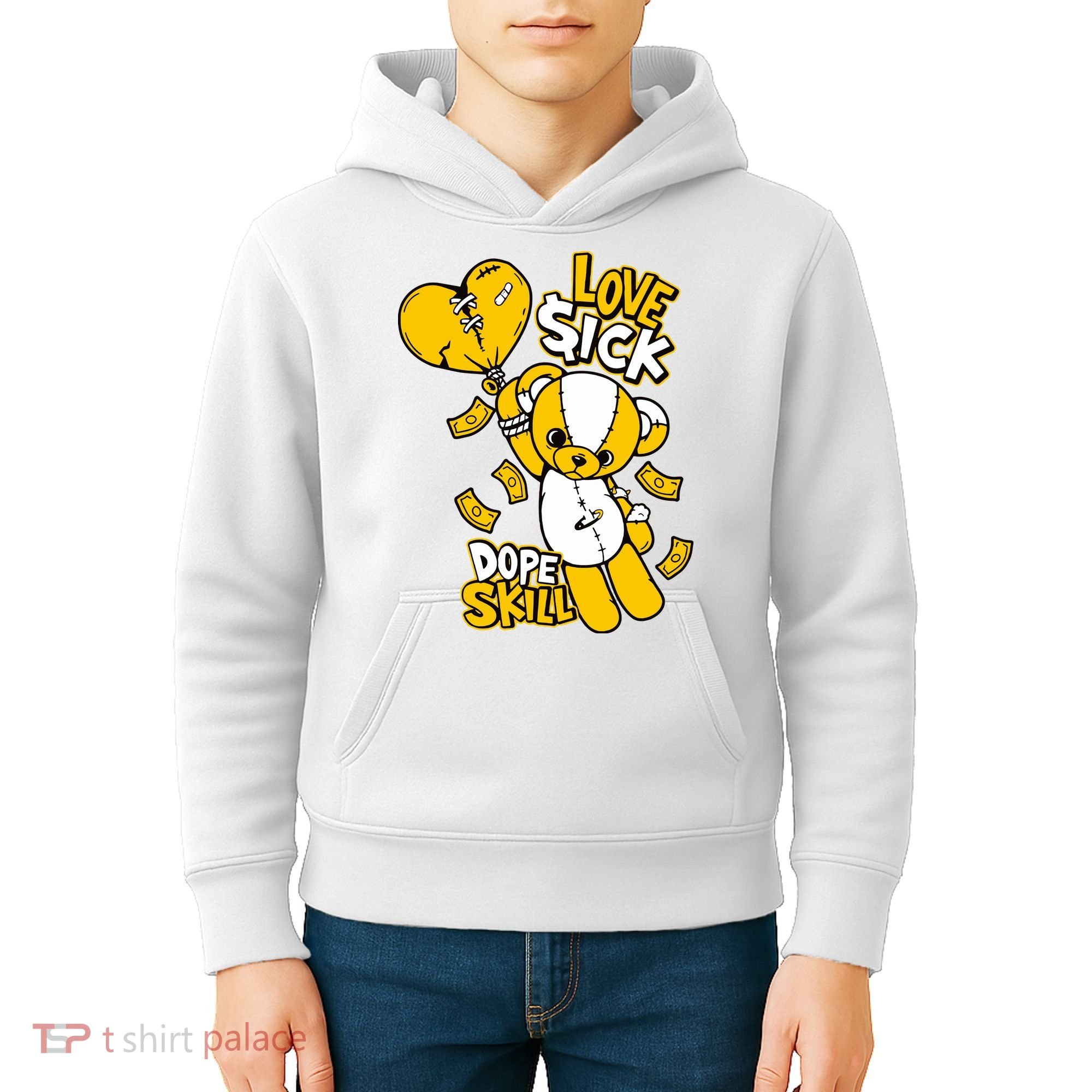 Love Sick Graphic To Match 13 Del Sol Kids Hoodie