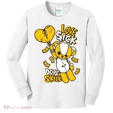 Love Sick Graphic To Match 13 Del Sol Kids Long Sleeve Shirt