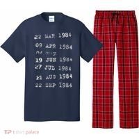 Library Stamp Gift Librarian Due Date Card Pajama Set thumb 0