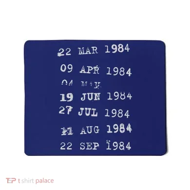 Library Stamp Gift Librarian Due Date Card Mousepad