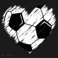 Love Soccer Heart Graphic Long Sleeve Shirt thumb 2