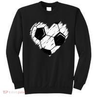 Love Soccer Heart Graphic Sweatshirt thumb 0