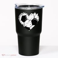 Love Soccer Heart Graphic Tumbler thumb 0