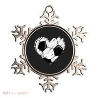 Love Soccer Heart Graphic Ornament thumb 0