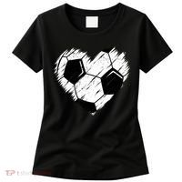 Love Soccer Heart Graphic Women's T-Shirt thumb 0