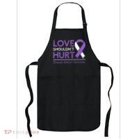 Love Shouldn't Hurt Domestic Violence Awareness  Apron thumb 0