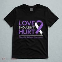 Love Shouldn't Hurt Domestic Violence Awareness  T-Shirt thumb 5