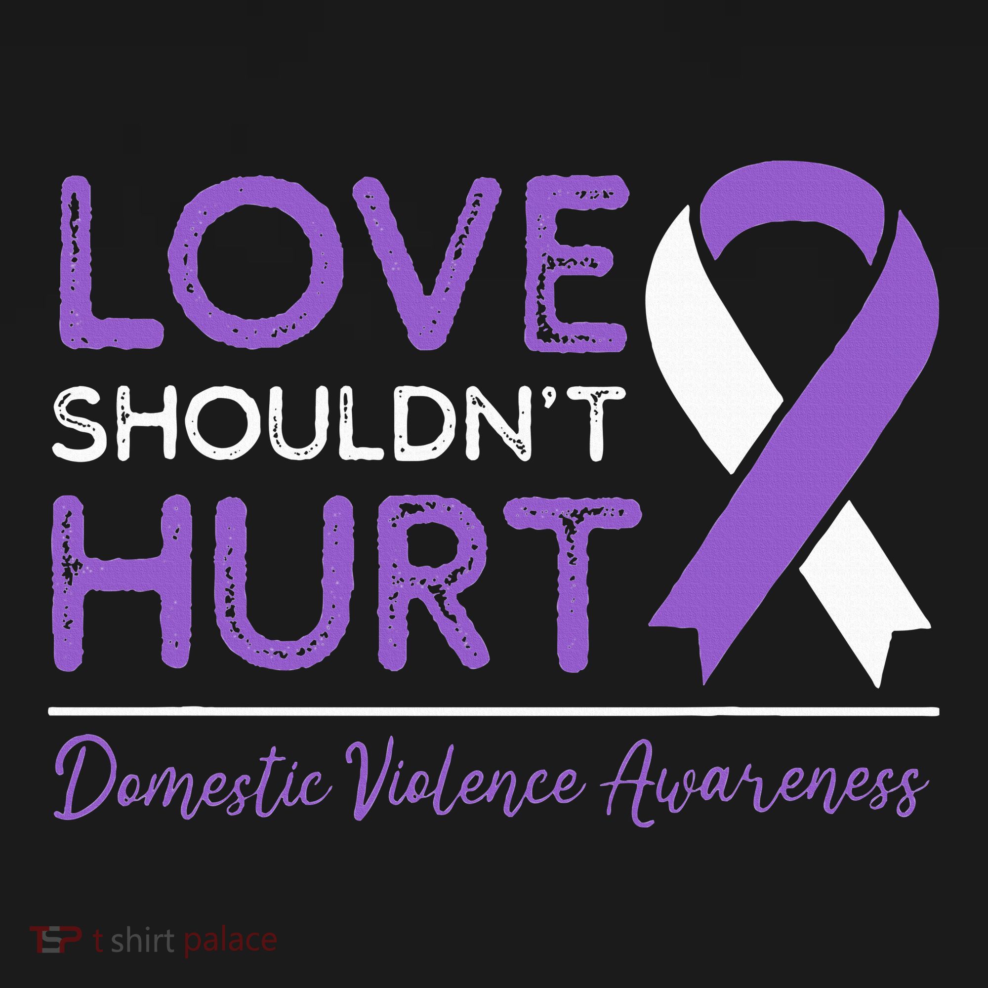 Love Shouldn't Hurt Domestic Violence Awareness  Women's Hoodie