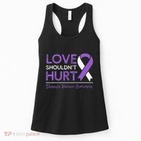 Love Shouldn't Hurt Domestic Violence Awareness  Women's Tank Top thumb 0