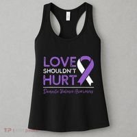 Love Shouldn't Hurt Domestic Violence Awareness  Women's Tank Top thumb 3