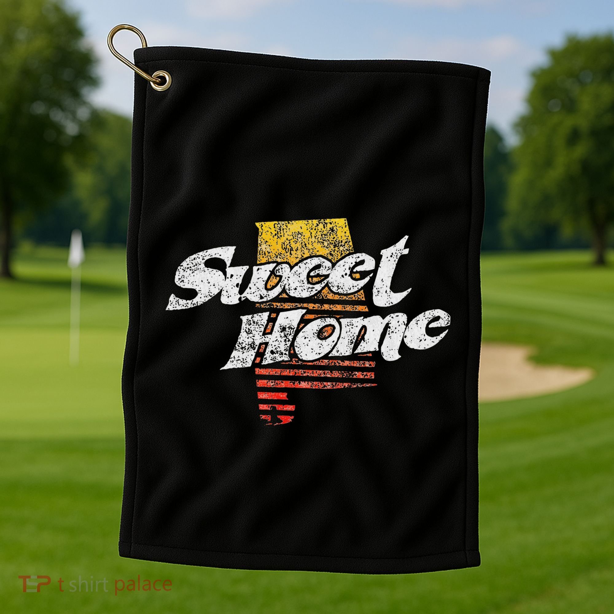 Lyriclyfe Sweet Home Alabama Golf Towel