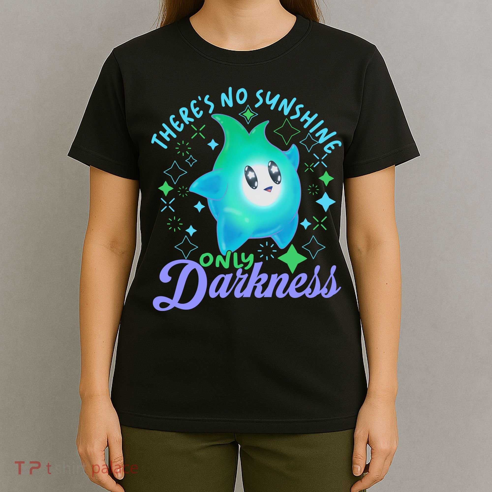Luma Star Halloween Theres No Sunshine Only Darkness Luna Star T-Shirt