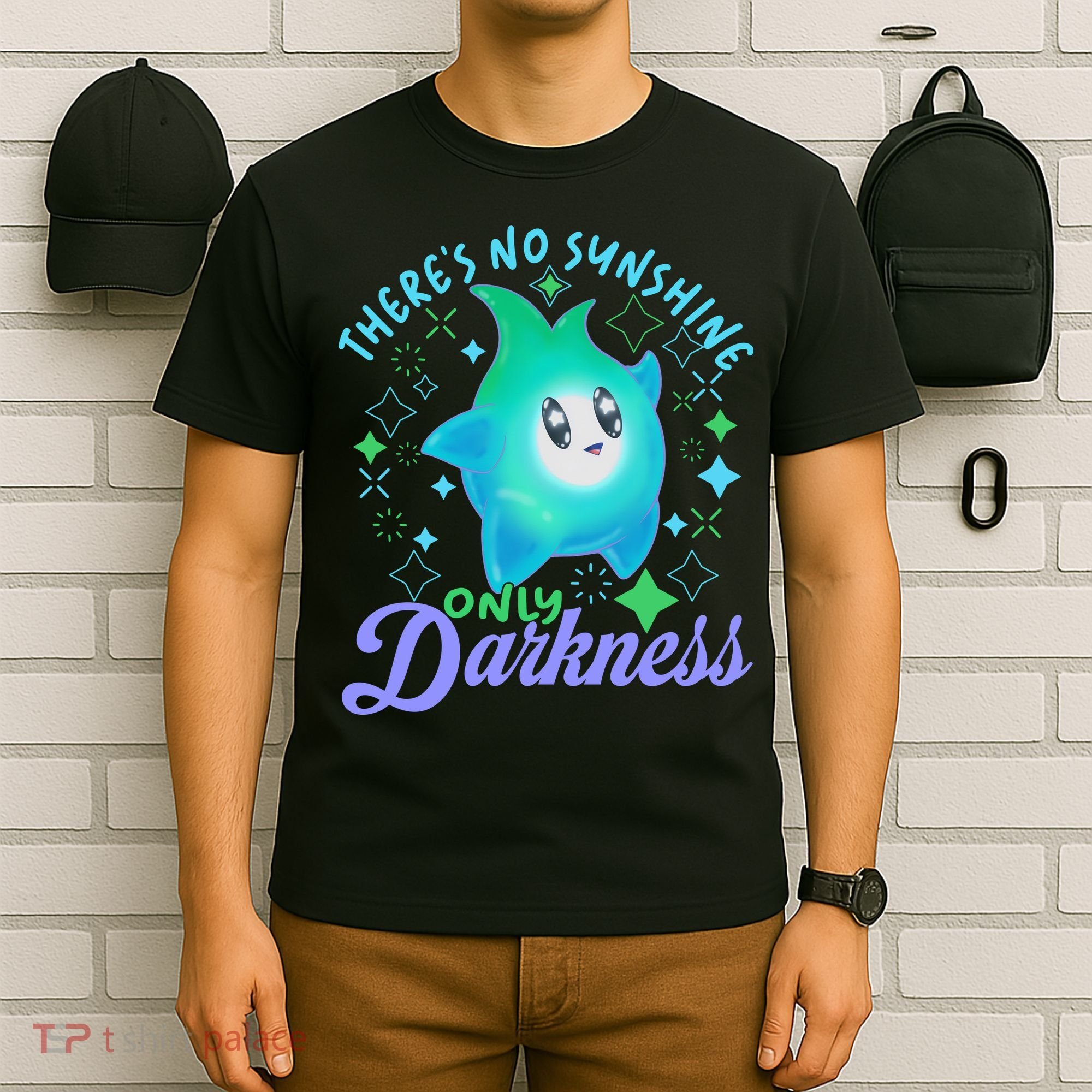 Luma Star Halloween Theres No Sunshine Only Darkness Luna Star T-Shirt