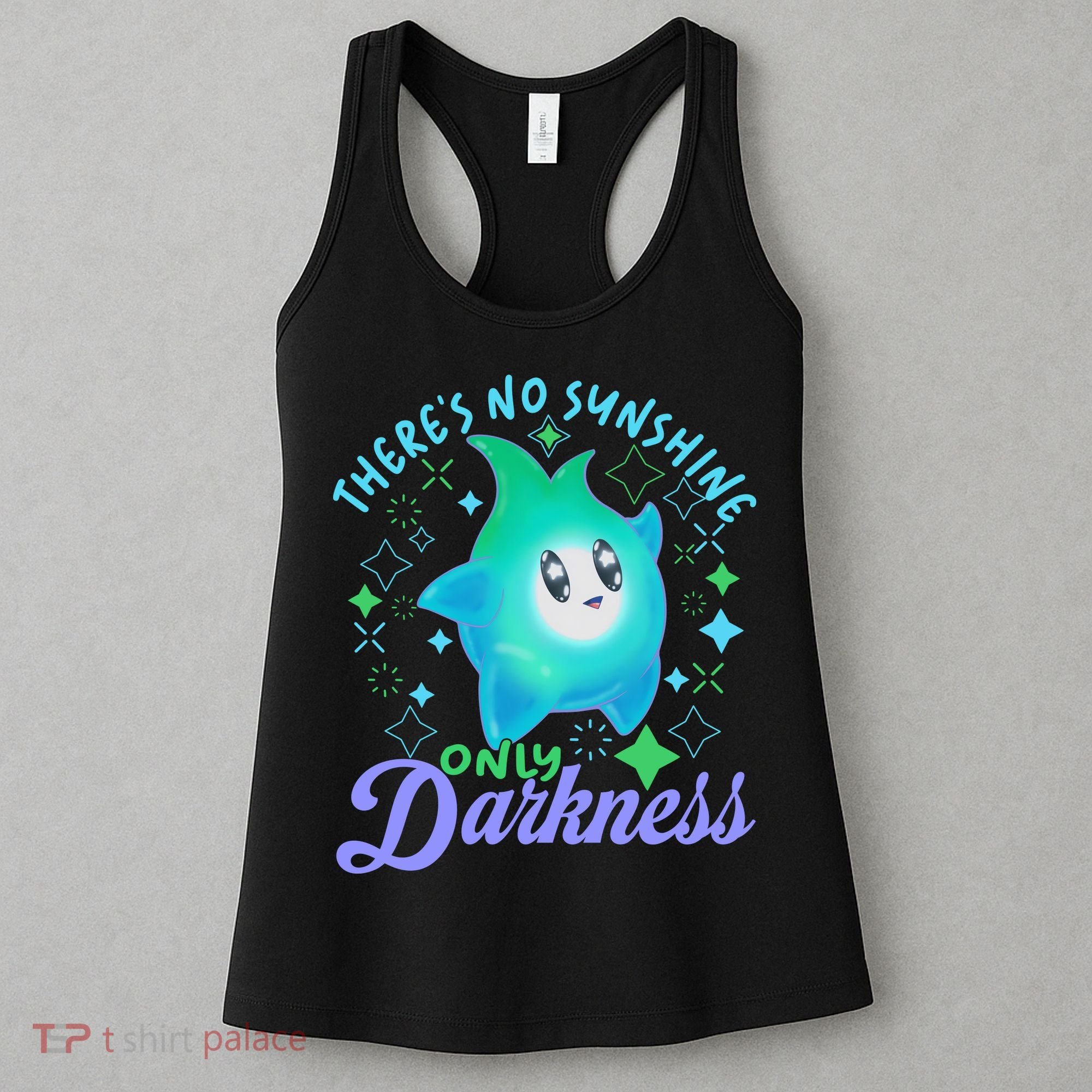Luma Star Halloween Theres No Sunshine Only Darkness Luna Star Women's Tank Top