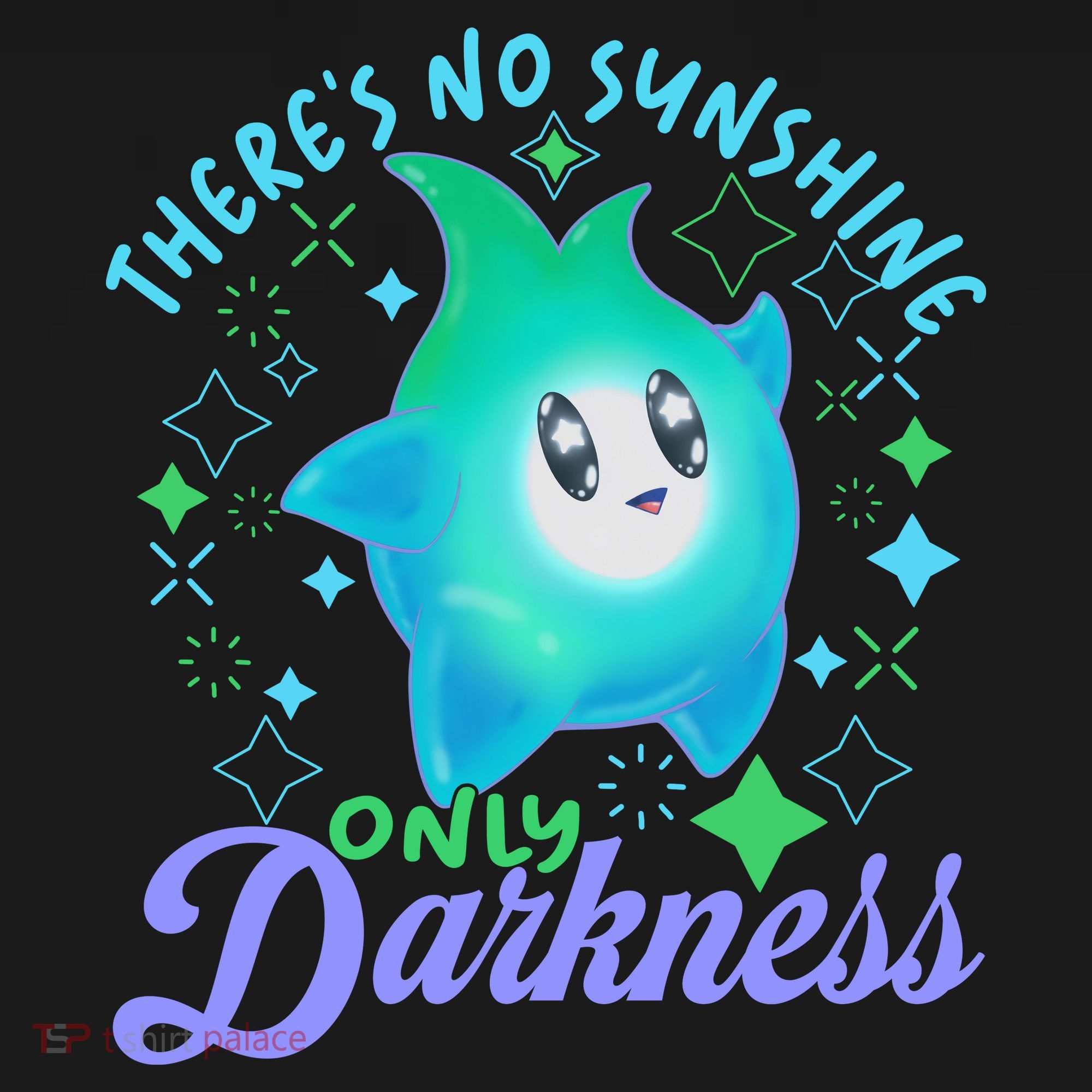 Luma Star Halloween Theres No Sunshine Only Darkness Luna Star Baby Bodysuit