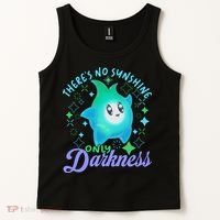 Luma Star Halloween Theres No Sunshine Only Darkness Luna Star Tank Top thumb 2