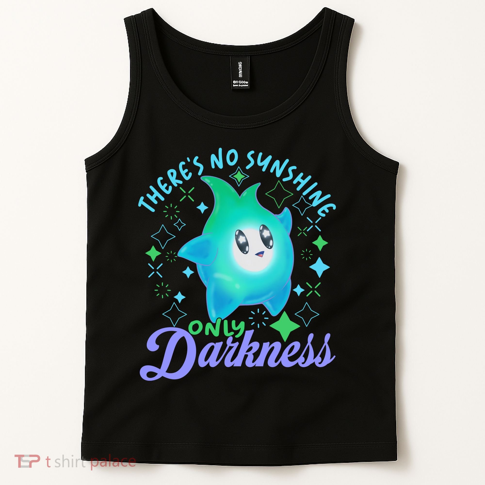 Luma Star Halloween Theres No Sunshine Only Darkness Luna Star Tank Top