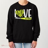 Love Softball Hobby Sport Gift Women's Sweatshirt thumb 0