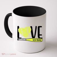 Love Softball Hobby Sport Gift Coffee Mug thumb 0