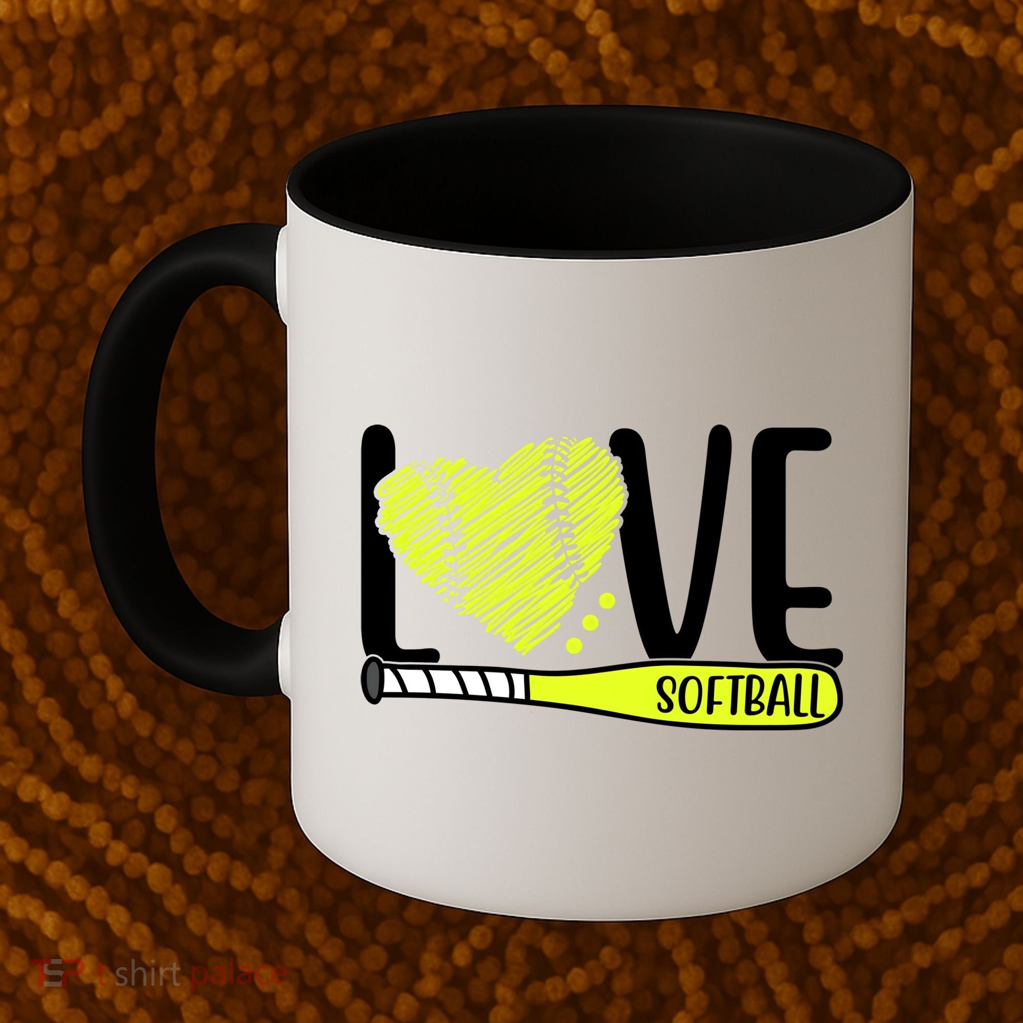 Love Softball Hobby Sport Gift Coffee Mug