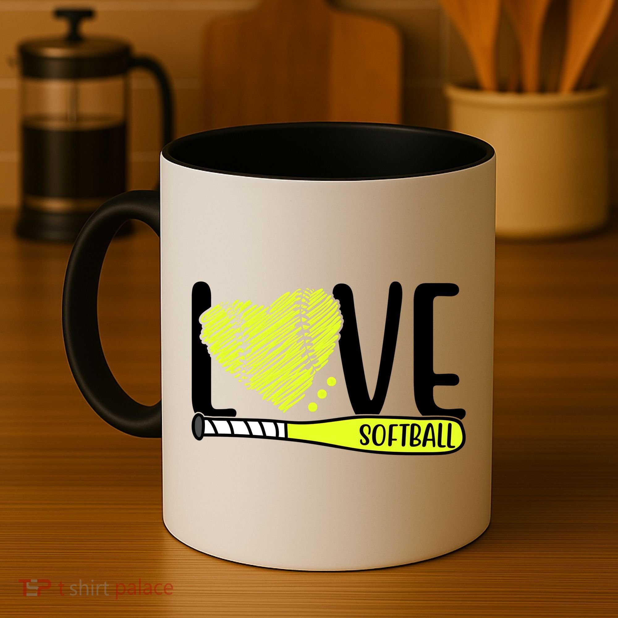 Love Softball Hobby Sport Gift Coffee Mug