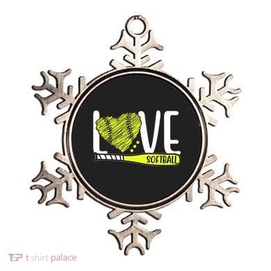 Love Softball Hobby Sport Gift Ornament