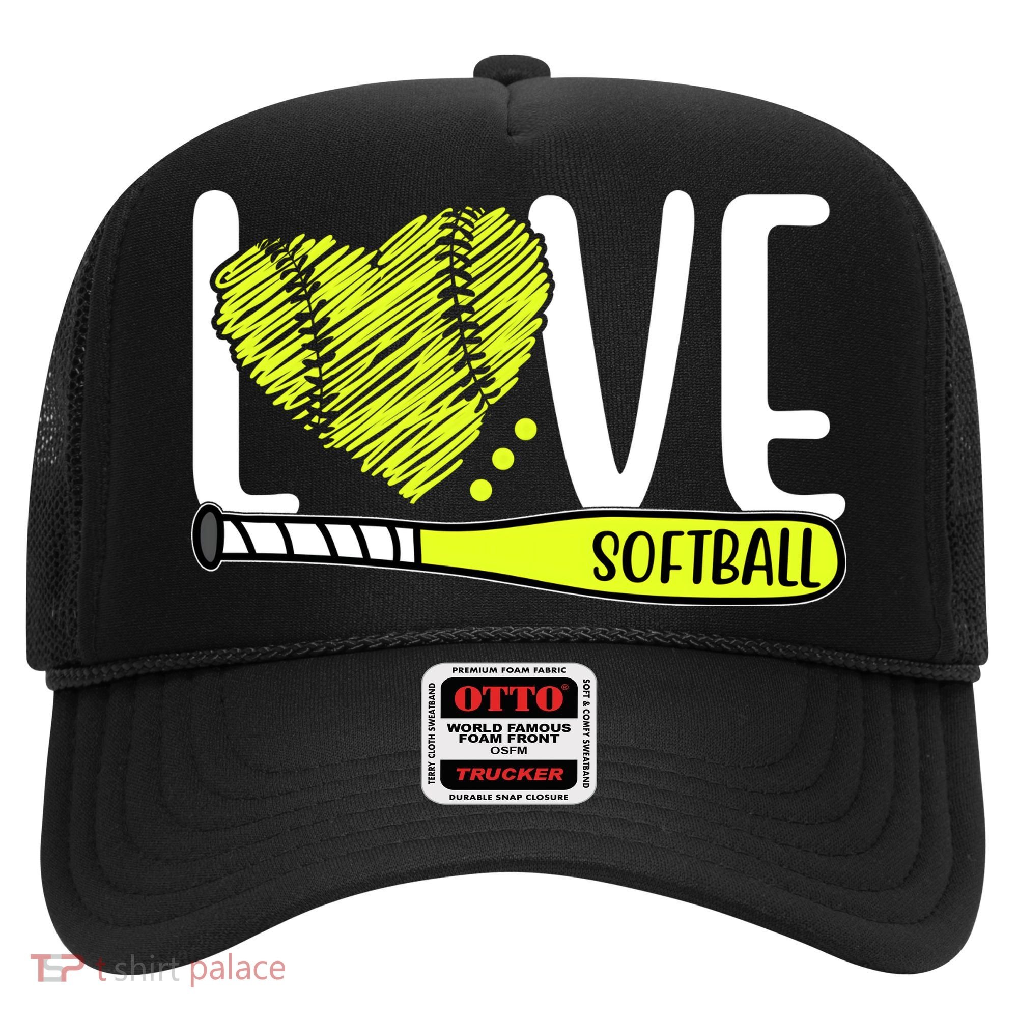 Love Softball Hobby Sport Gift Hat