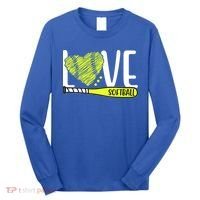 Love Softball Hobby Sport Gift Long Sleeve Shirt thumb 0