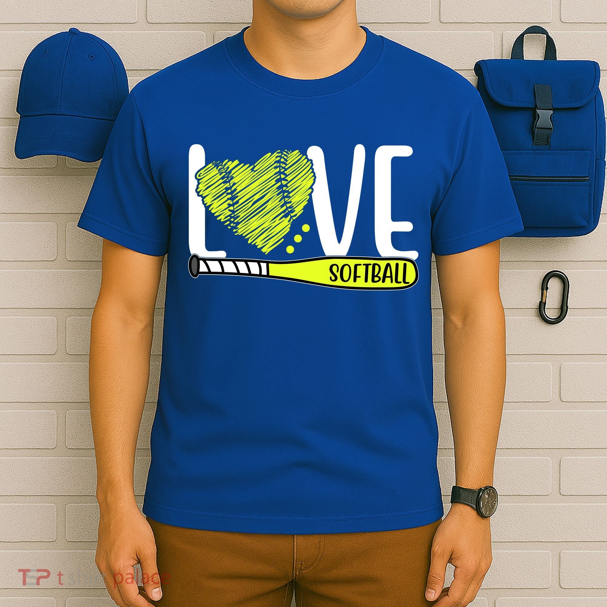 Love Softball Hobby Sport Gift T-Shirt