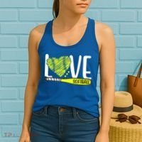 Love Softball Hobby Sport Gift Women's Tank Top thumb 2