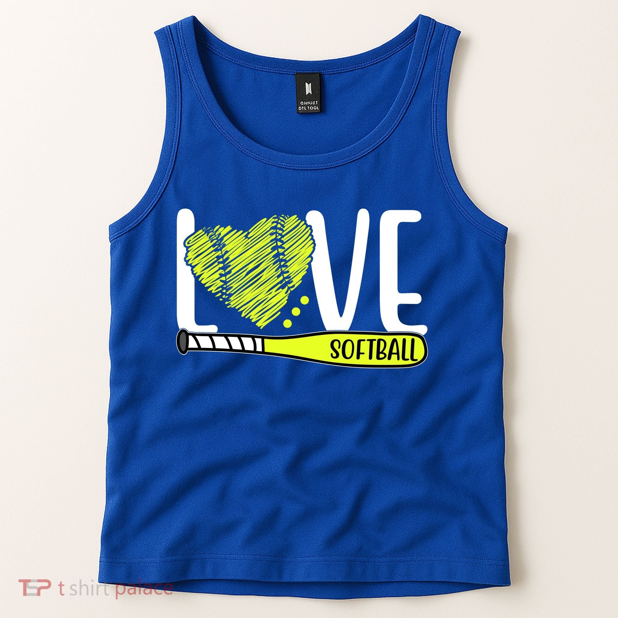 Love Softball Hobby Sport Gift Tank Top