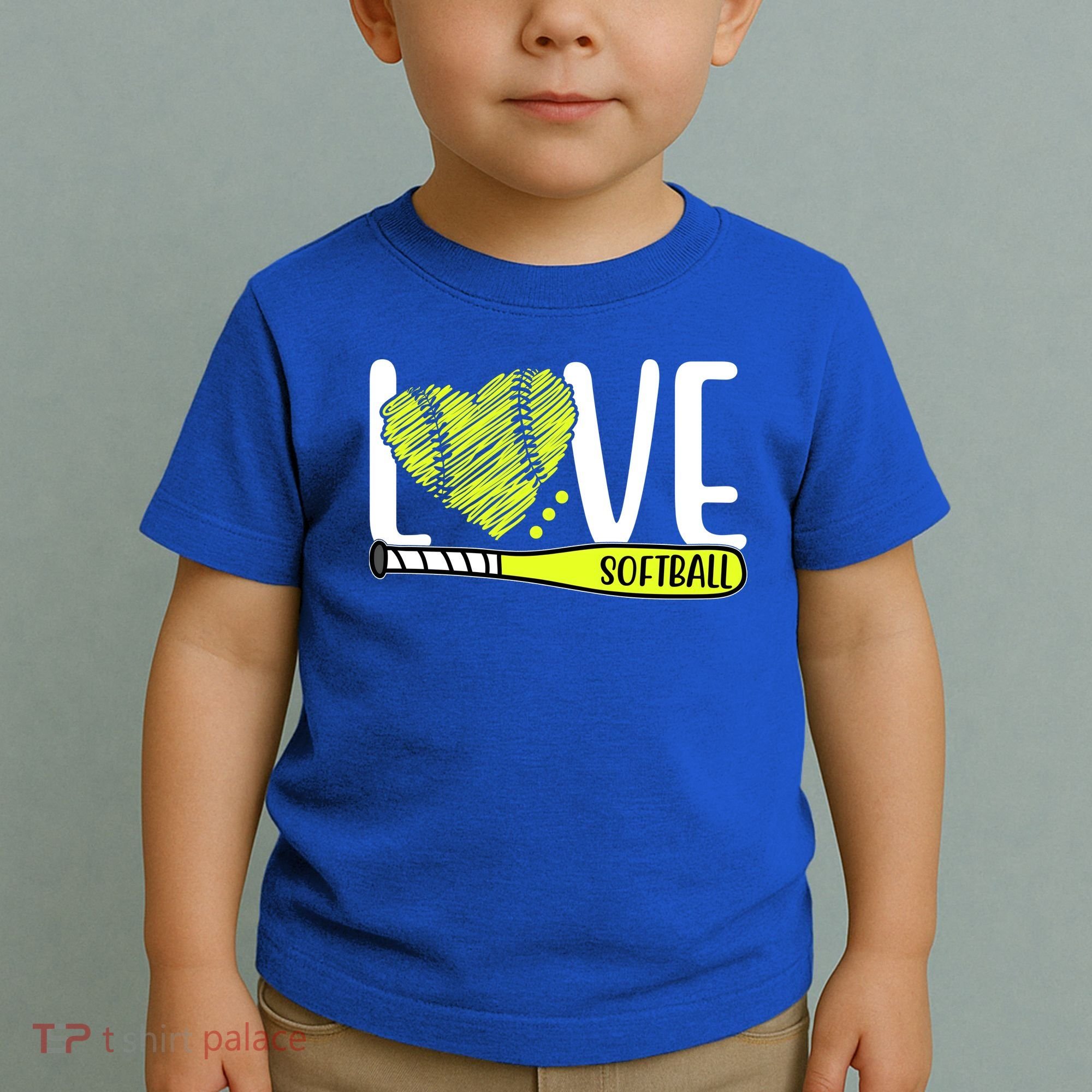 Love Softball Hobby Sport Gift Toddler T-Shirt