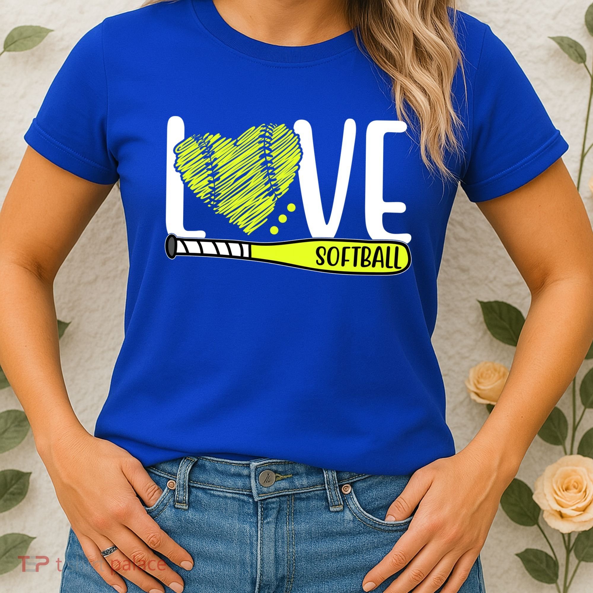 Love Softball Hobby Sport Gift Women's T-Shirt