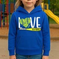 Love Softball Hobby Sport Gift Kids Hoodie thumb 3