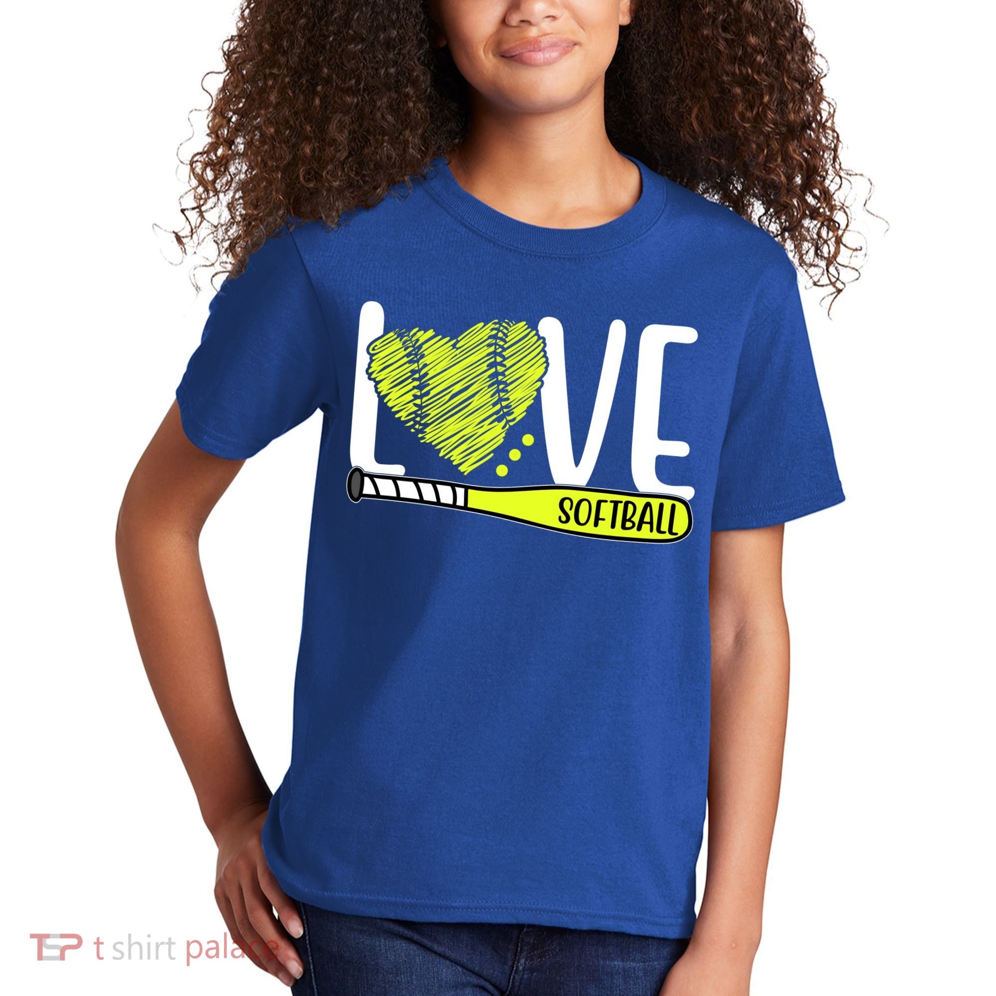 Love Softball Hobby Sport Gift Kids T-Shirt