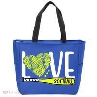 Love Softball Hobby Sport Gift Tote Bag thumb 0