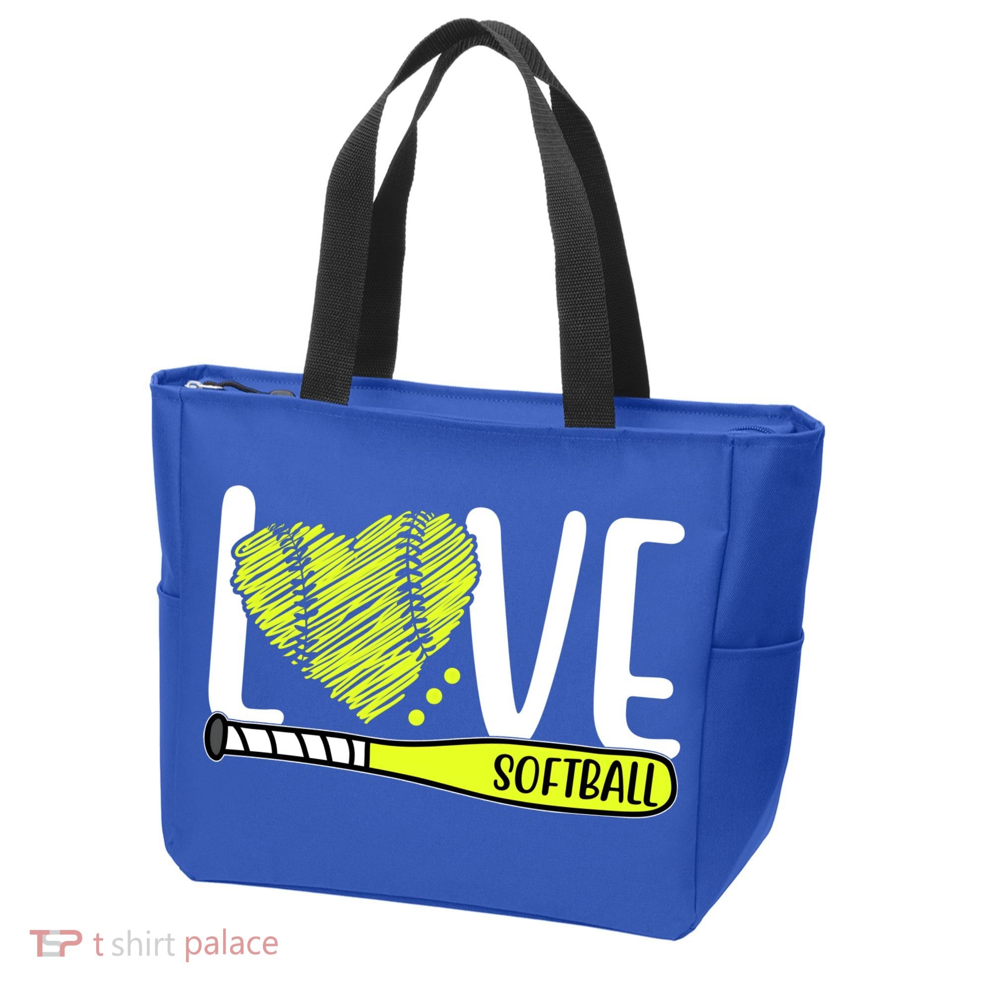 Love Softball Hobby Sport Gift Tote Bag