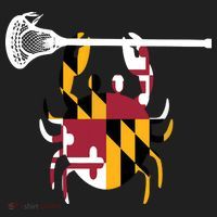 Lacrosse Shirts Helmet Sticks LAX Maryland Flag Gift Tumbler thumb 3
